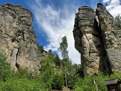 Prachovske skaly - Prachauer Felsen